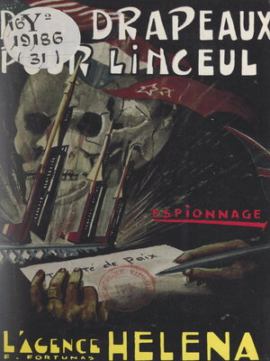 cover image of Des drapeaux pour linceul